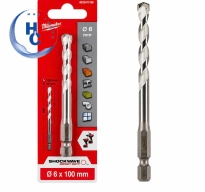 Mũi khoan đa năng 6x100mm – 1 mũi Milwaukee 4932471096