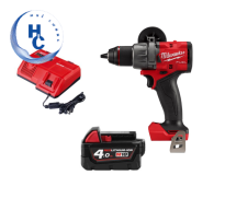 Combo Máy Khoan MILWAUKEE M18 FPD3 + Pin M18B4 + Sạc M12-18C
