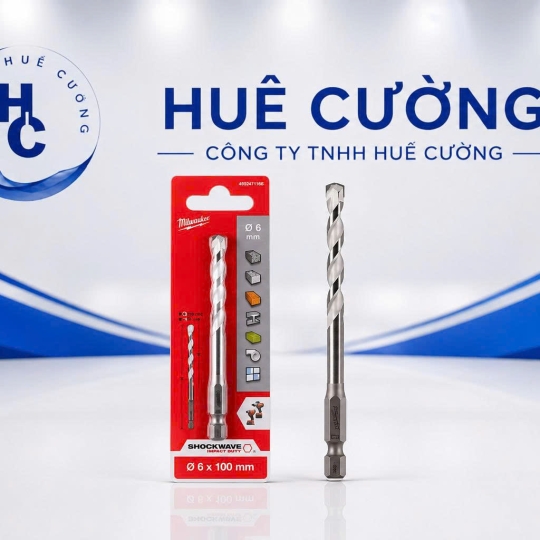 Mũi khoan đa năng 6x100mm – 1 mũi Milwaukee 4932471096