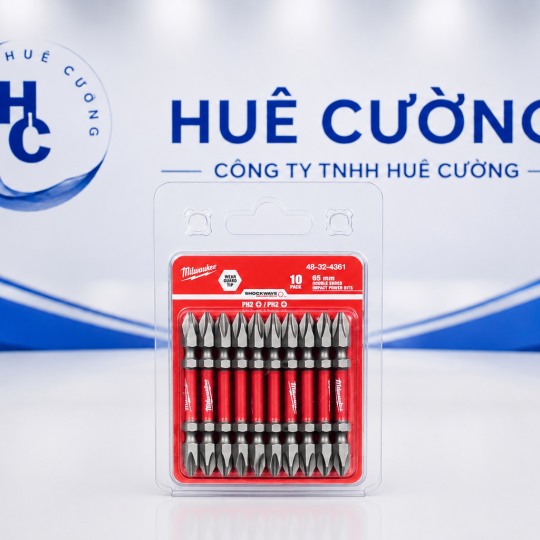 Mũi vặn vít hai đầu SHOCKWAVE™ 65mm (PH2/PH2) – Bộ 10 chiếc 48-32-4361D