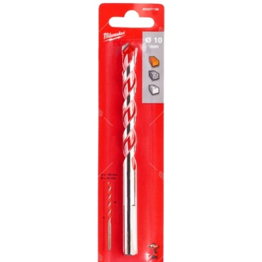 Mũi khoan búa cao cấp Milwaukee 10x150mm – 1 mũi 4932471186
