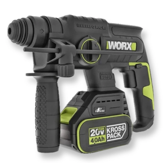 Máy khoan búa dùng pin 20V Worx WU387 (bare)